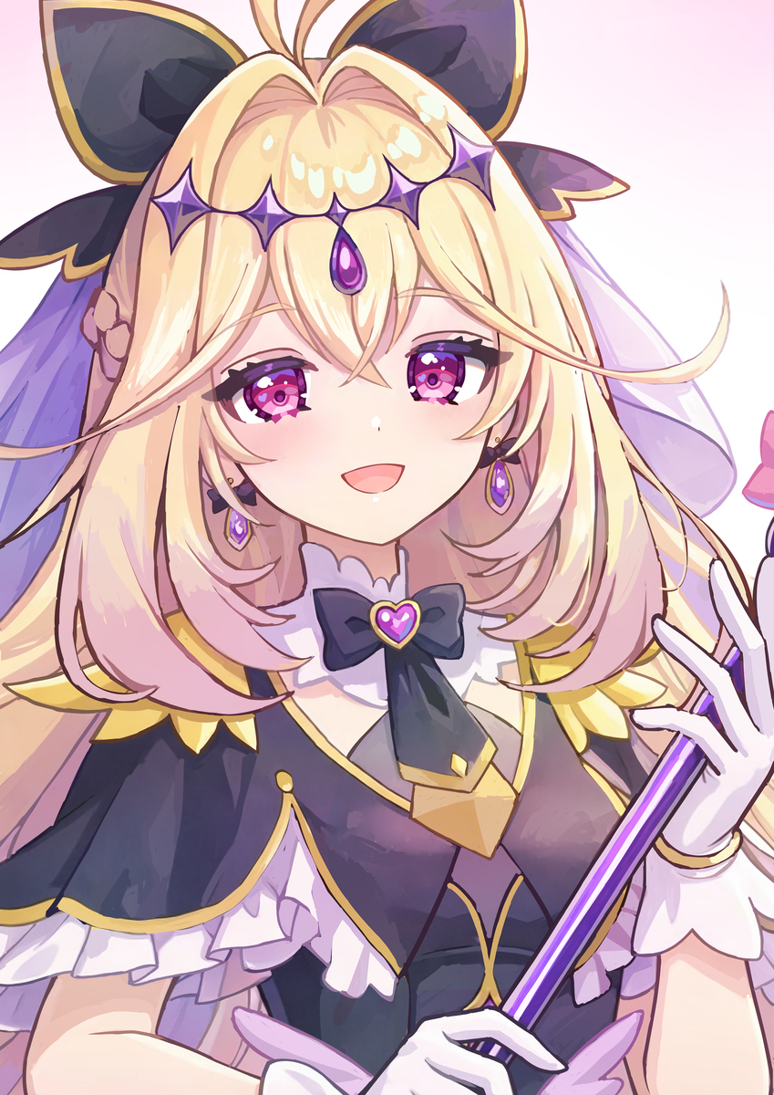 This is a pixiv picture whose title is キュアアルカナ・シャドウ.