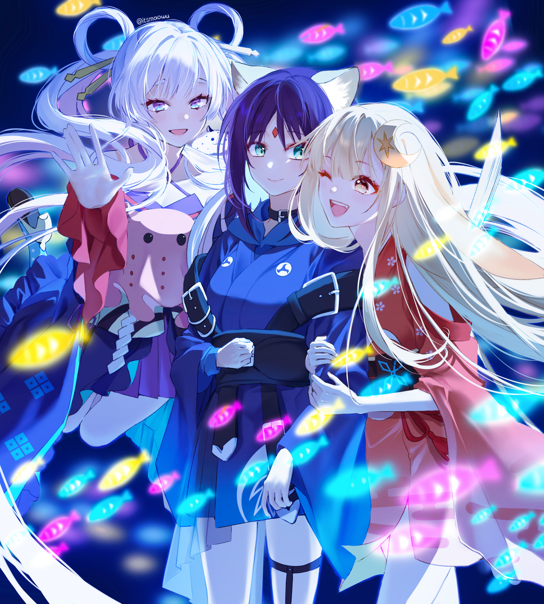 This is a pixiv picture whose title is 超かぐや姫！.