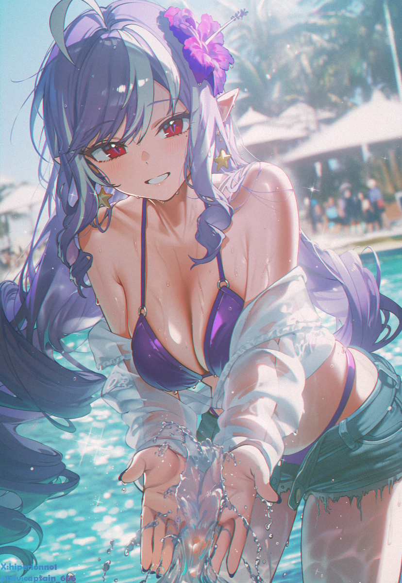 This is a pixiv picture whose title is ✦ Vivian ❀.