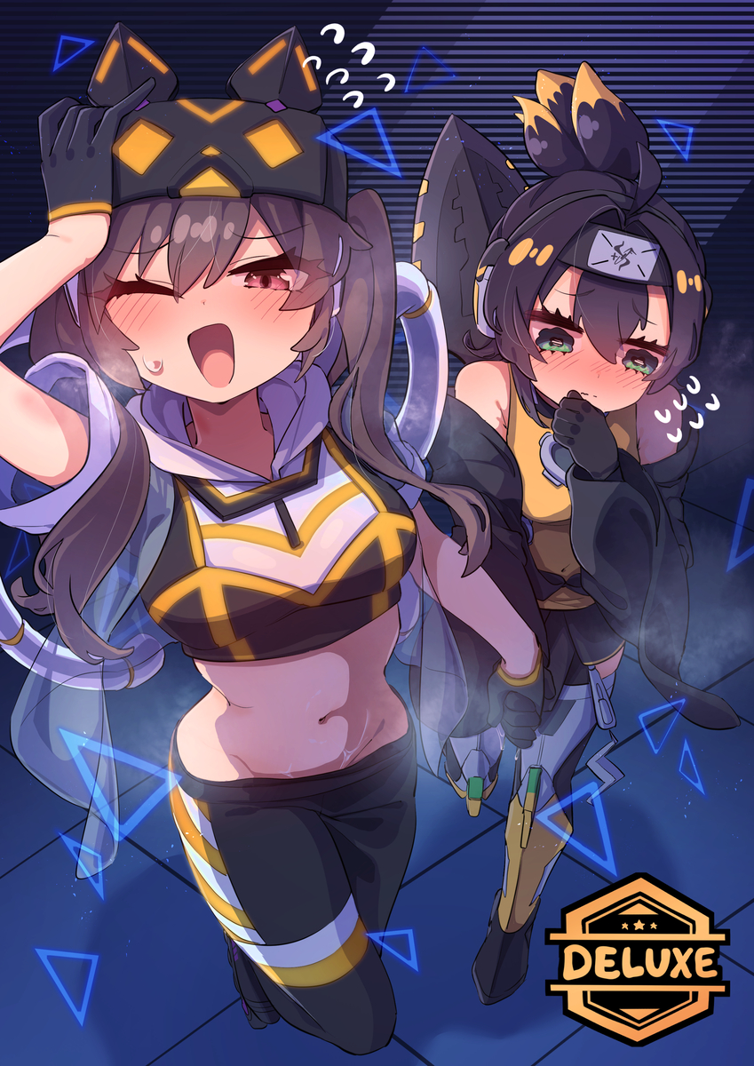 This is a pixiv picture whose title is deluxe mate.