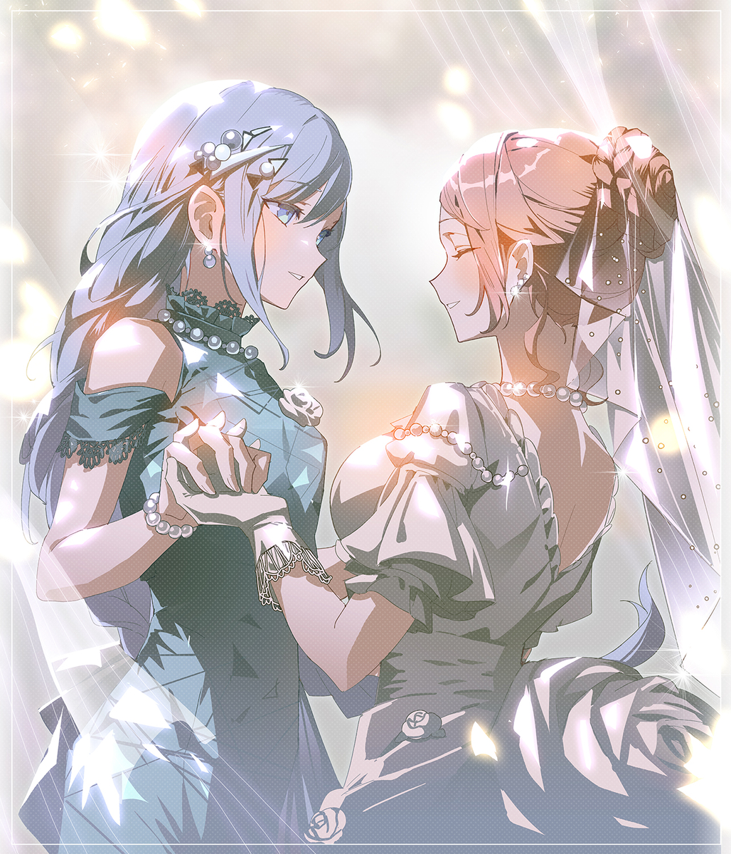 This is a pixiv picture whose title is 💐.