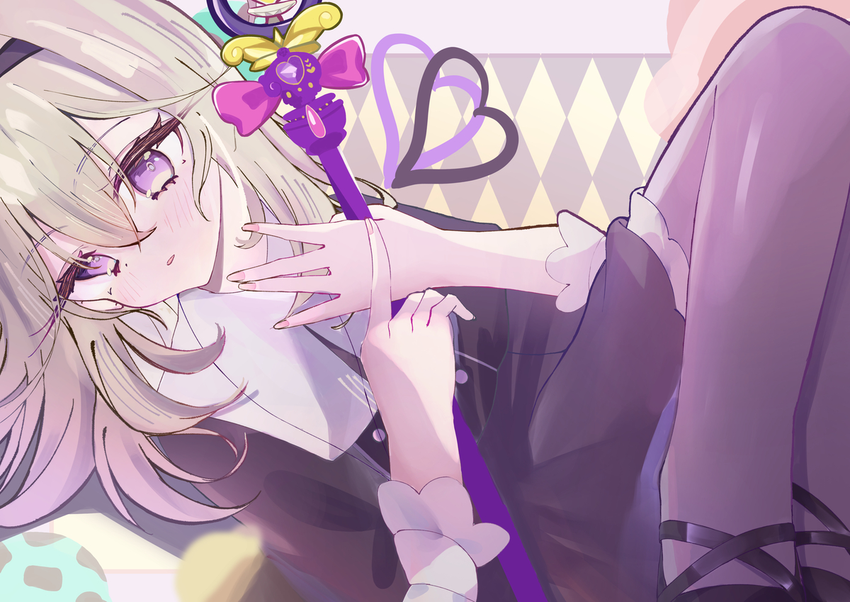 This is a pixiv picture whose title is Cure Arcana Shadow.