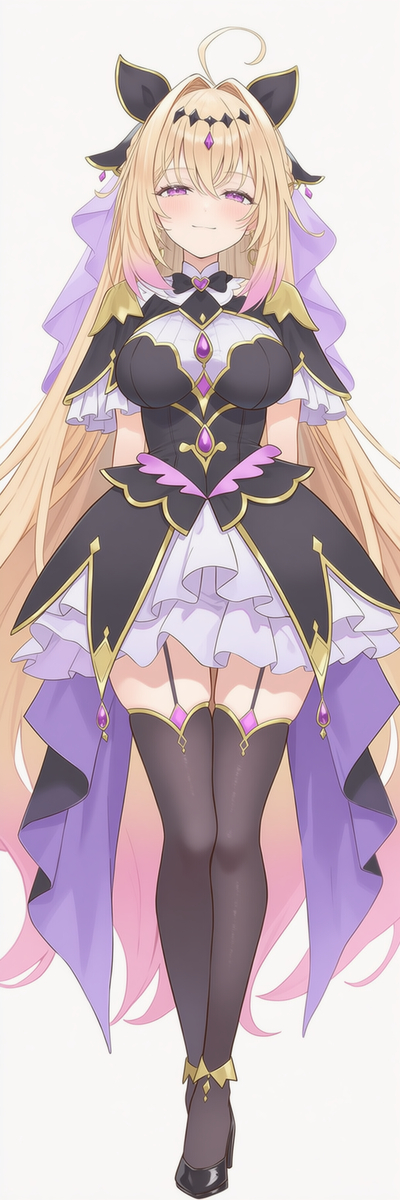 This is a pixiv picture whose title is キュアアルカナ・シャドウ.