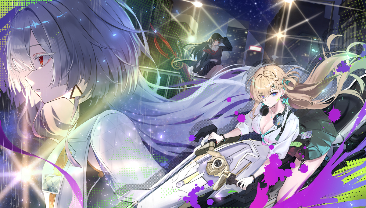 This is a pixiv picture whose title is 鳴潮.