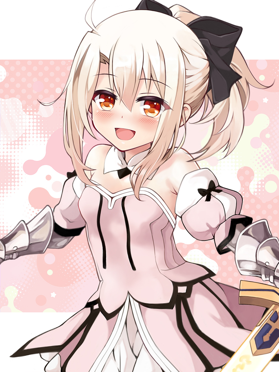 This is a pixiv picture whose title is セイバー・リリィ☆イリヤ.