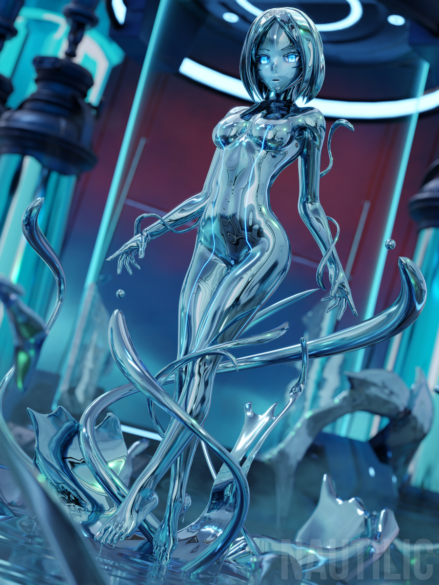 This is a pixiv picture whose title is Prima Mercury.