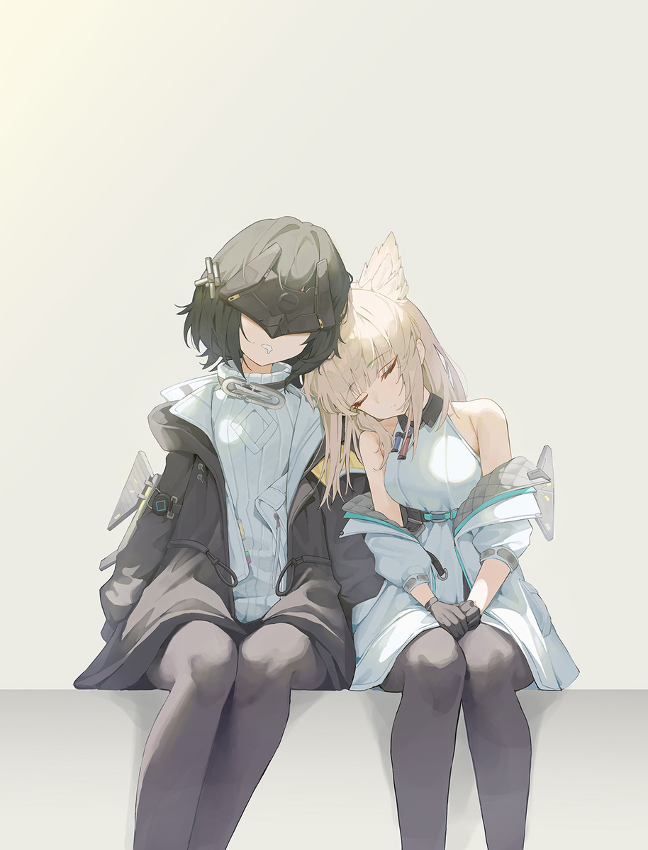 This is a pixiv picture whose title is 管理人とペリカ.