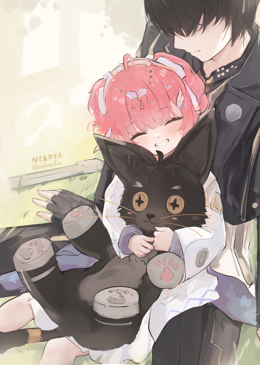 This is a pixiv picture whose title is 楽しく生きてほしい.