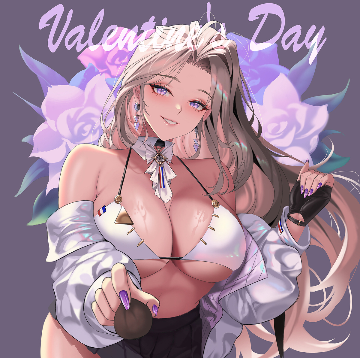 This is a pixiv picture whose title is Valentine's Day.