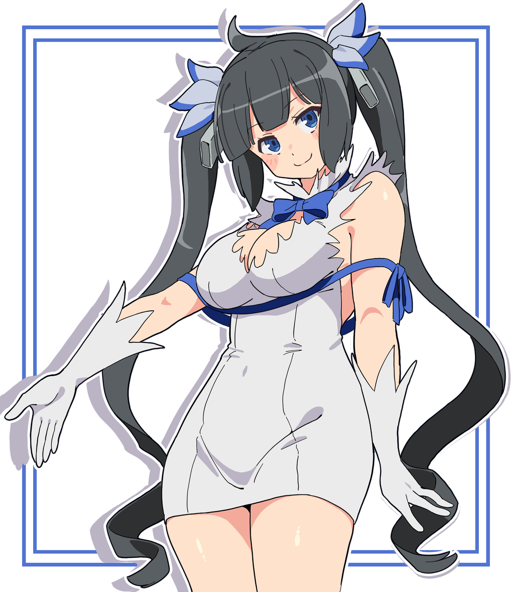 This is a pixiv picture whose title is ヘスティア.