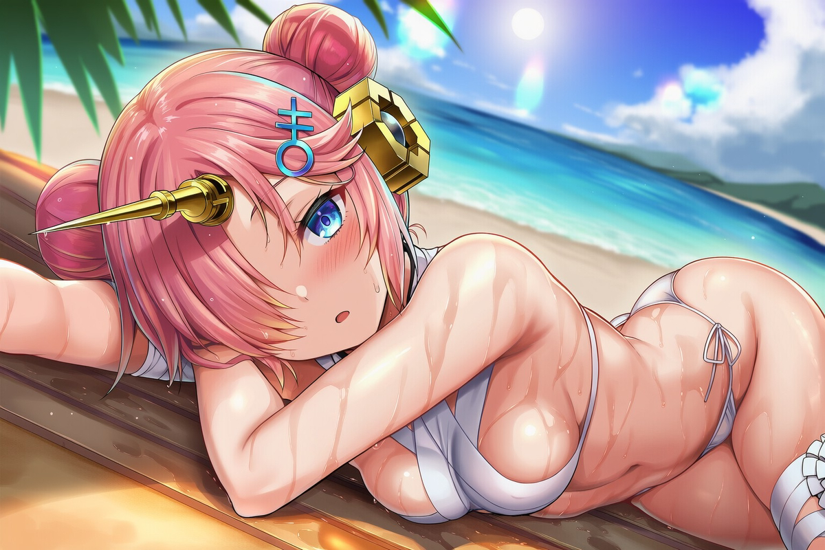 This is a pixiv picture whose title is 無題.