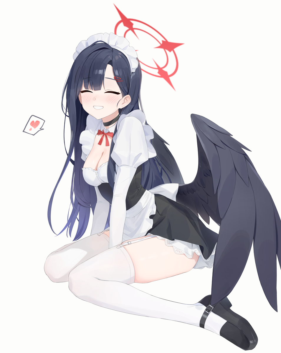 This is a pixiv picture whose title is メイドイチカ.