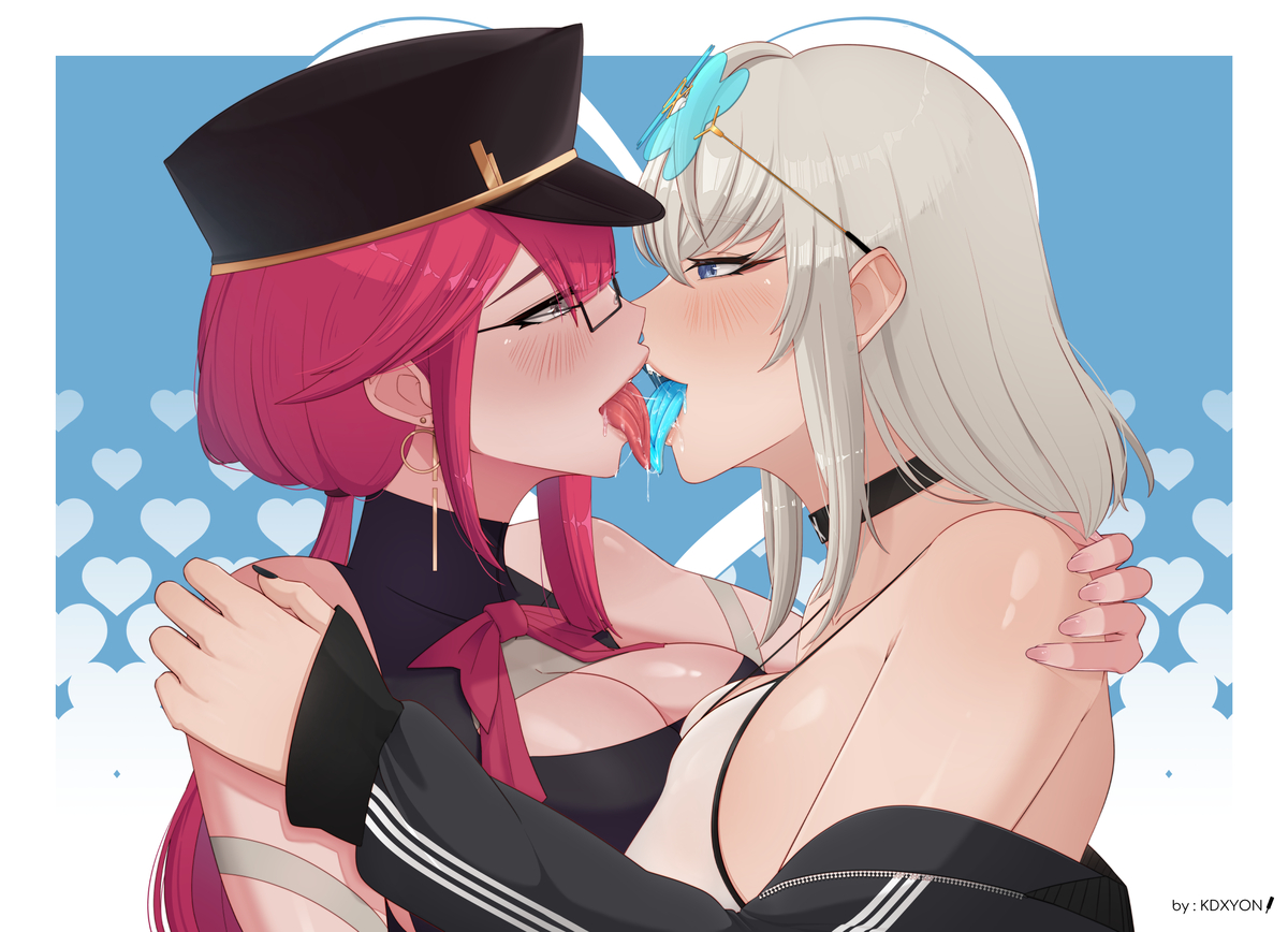 This is a pixiv picture whose title is ych taste kdx x C_Mockingbird.