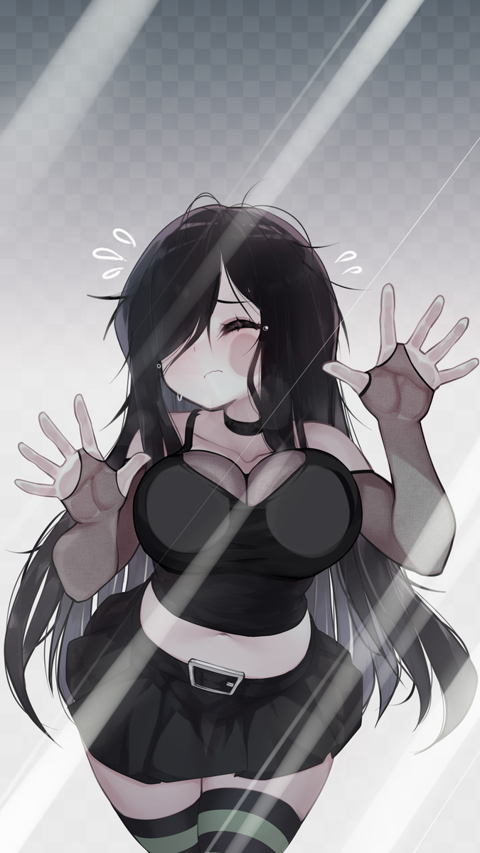 This is a pixiv picture whose title is Aria against glass.