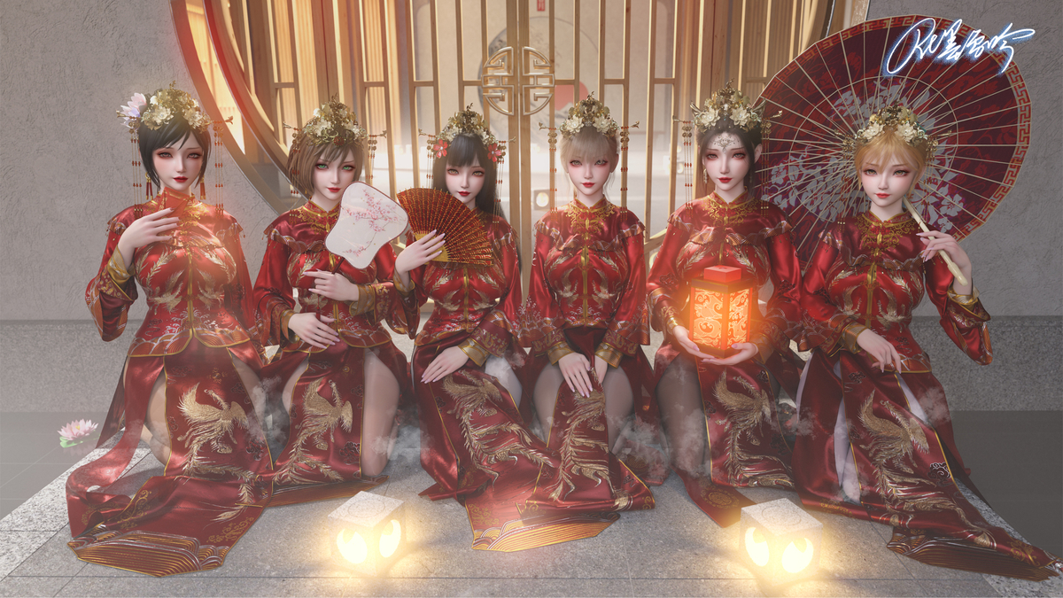 This is a pixiv picture whose title is 特典22 烛影摇红春帐暖.