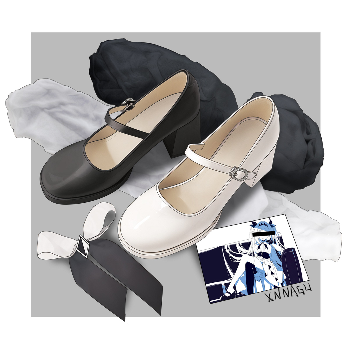 This is a pixiv picture whose title is 莉莉丝对应的鞋.