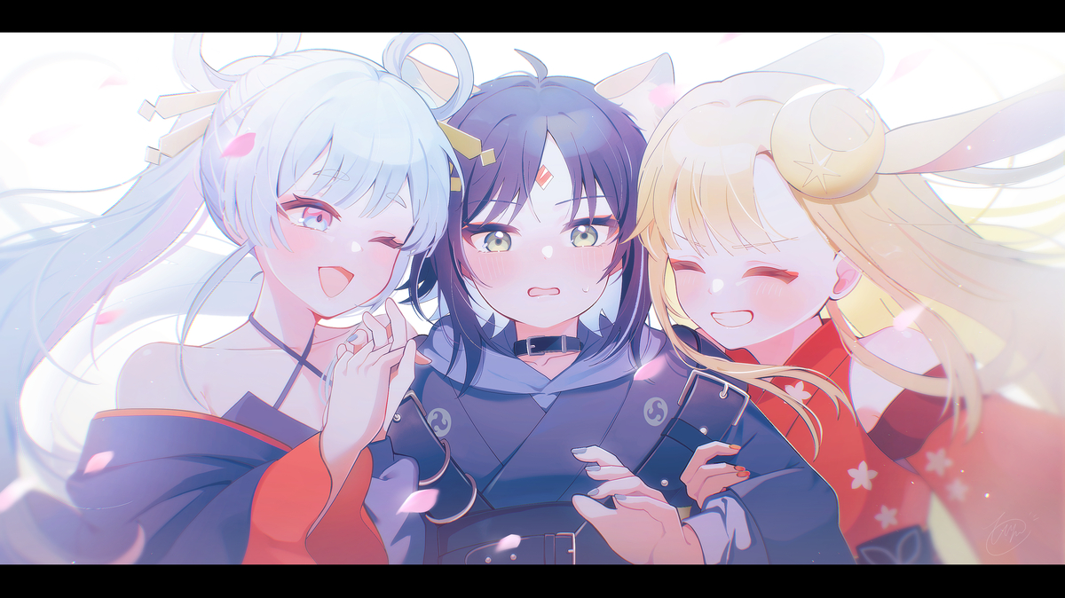 This is a pixiv picture whose title is いろは～♡.