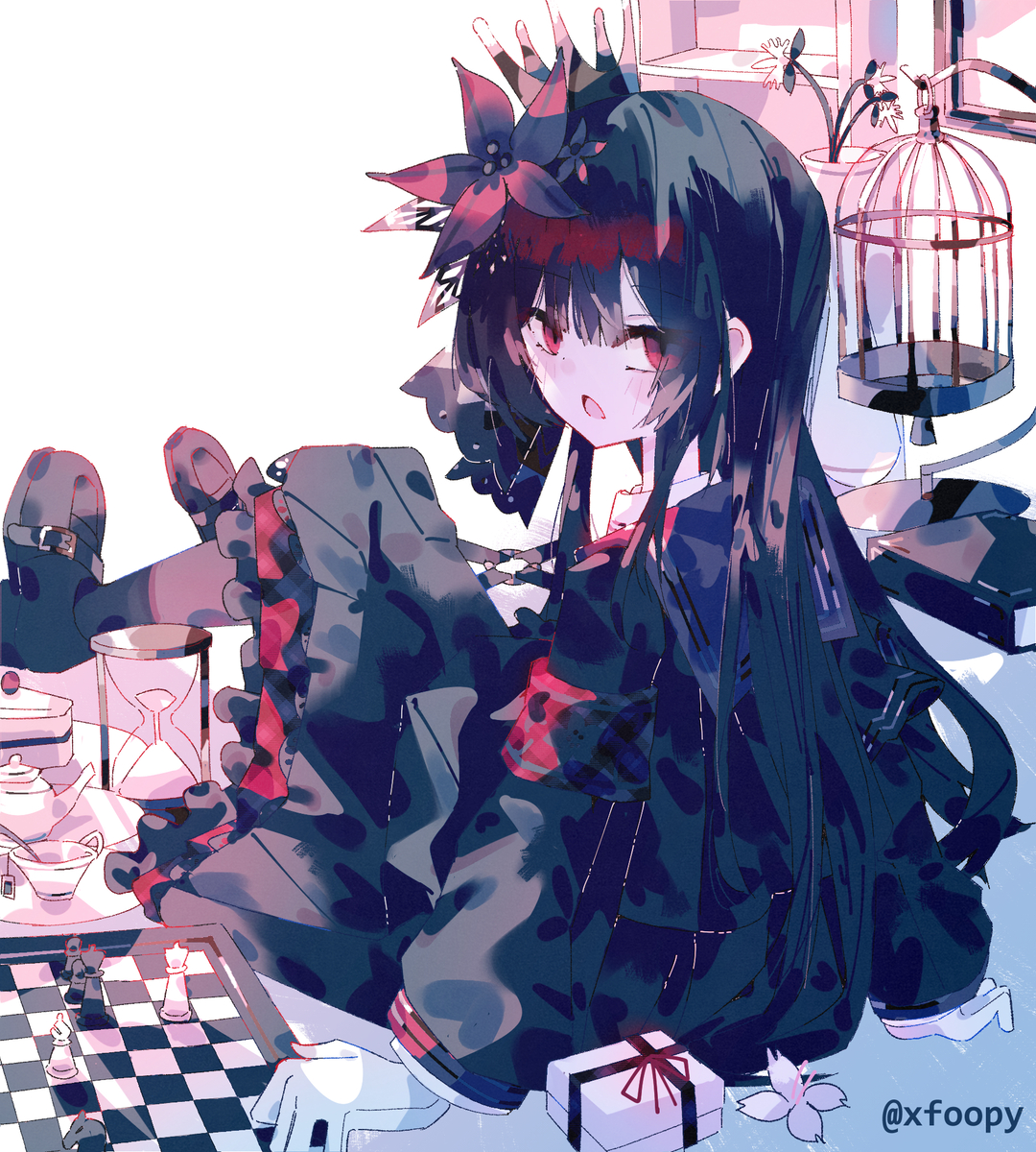 This is a pixiv picture whose title is 無題.
