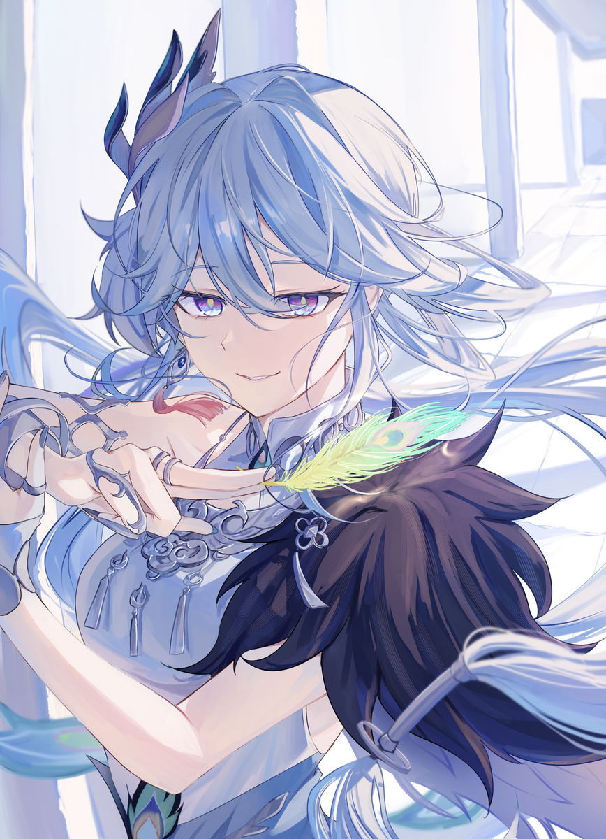 This is a pixiv picture whose title is 爻光.