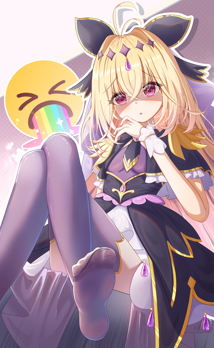 This is a pixiv picture whose title is 再叫妈妈就踩你.