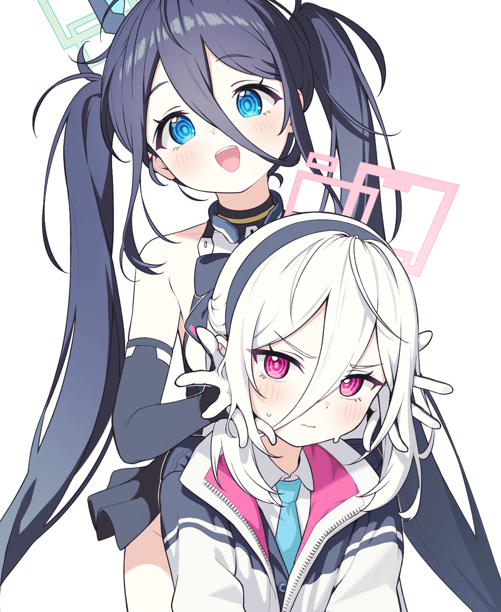 This is a pixiv picture whose title is ♡♥.