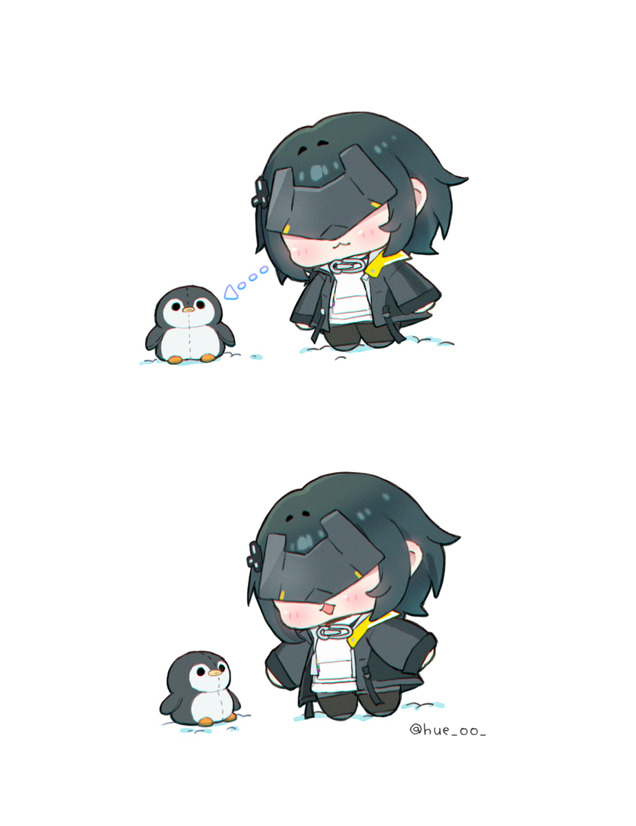 This is a pixiv picture whose title is 🐧.