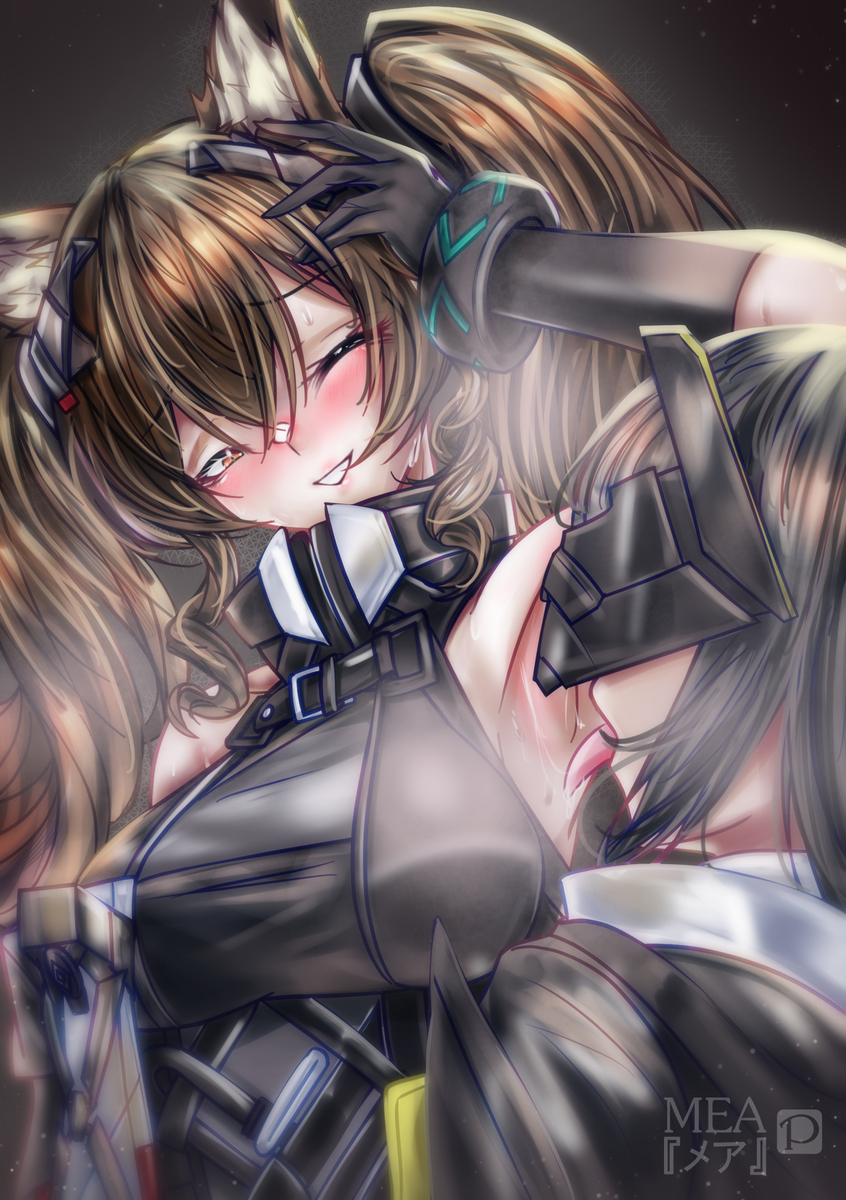 This is a pixiv picture whose title is 🦊.