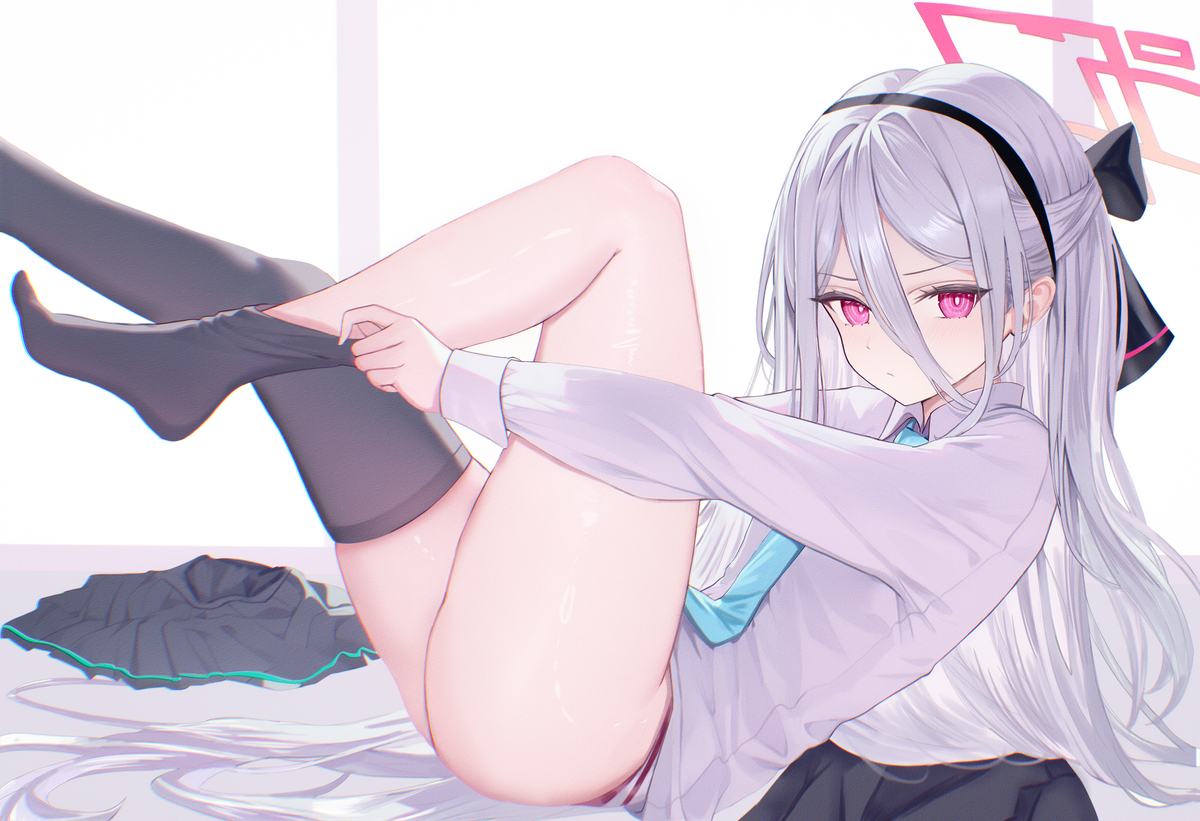 This is a pixiv picture whose title is kei 着衣中～.