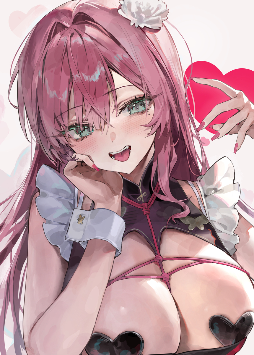 This is a pixiv picture whose title is ベルベット.