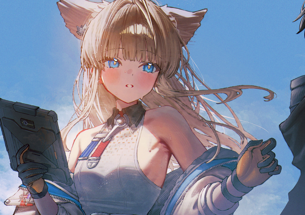 This is a pixiv picture whose title is Perlica.