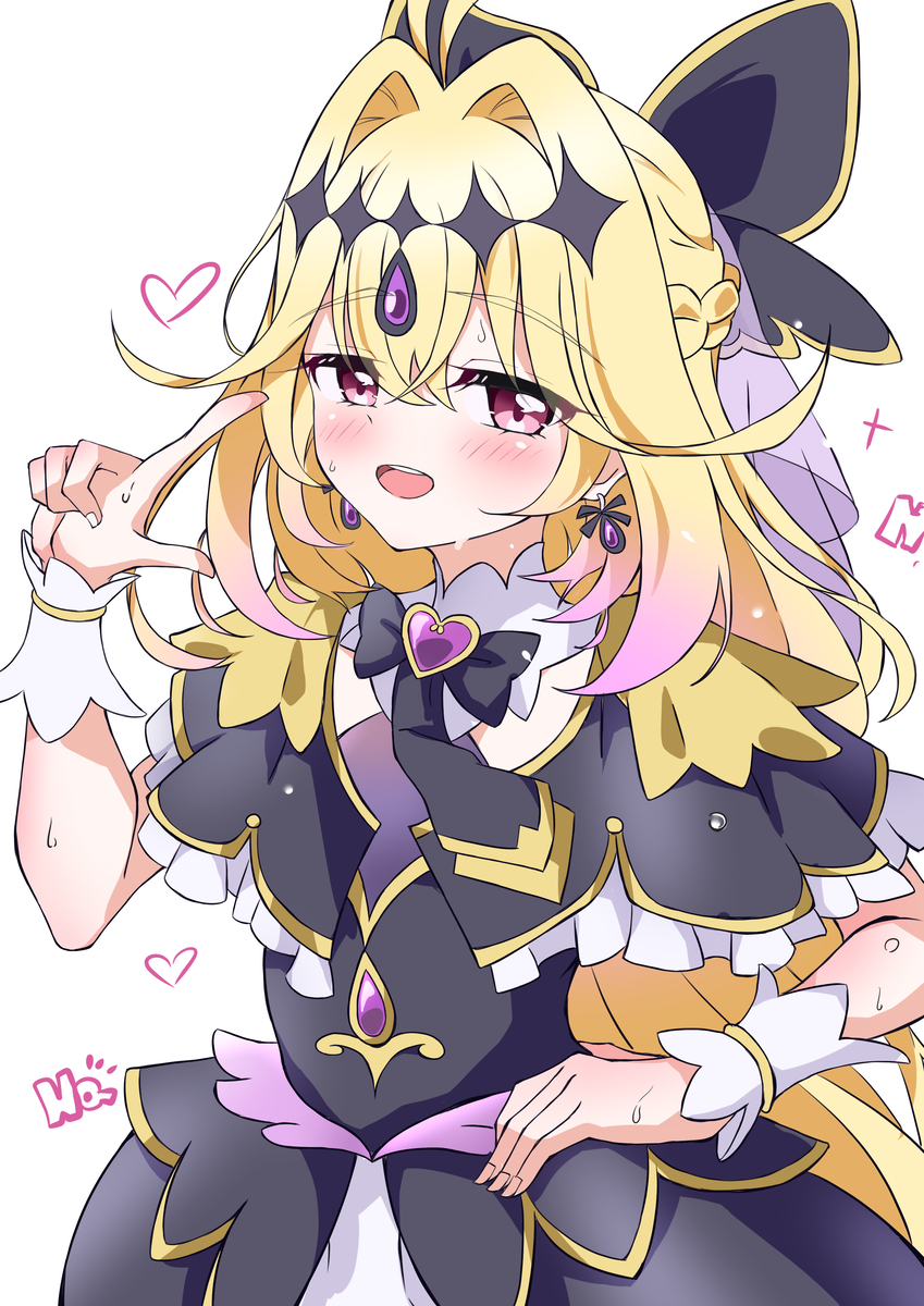 This is a pixiv picture whose title is キュアアルカナ・シャドウ.