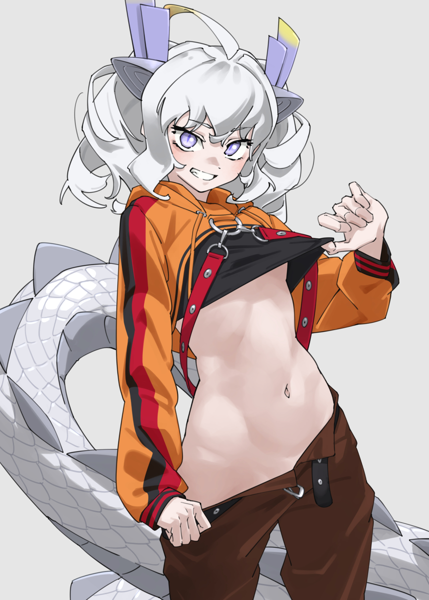 This is a pixiv picture whose title is 白龍.