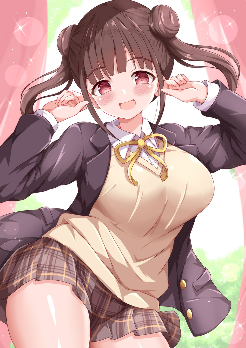 This is a pixiv picture whose title is ちょこ先輩.