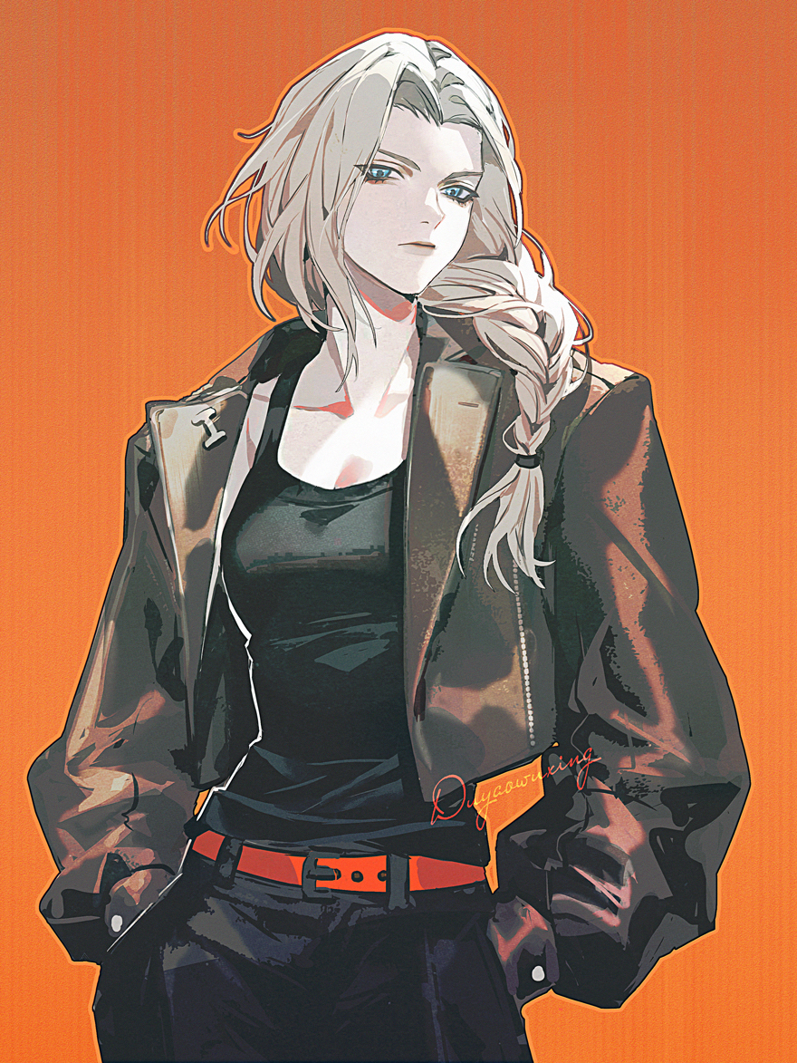 This is a pixiv picture whose title is 鹿野师姐.