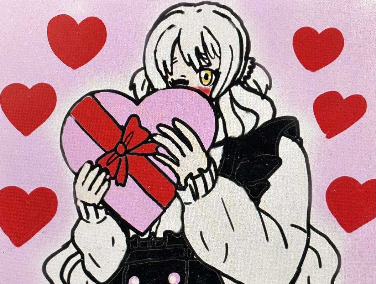 This is a pixiv picture whose title is なぎさちゃんのバレンタイン❤️💝.