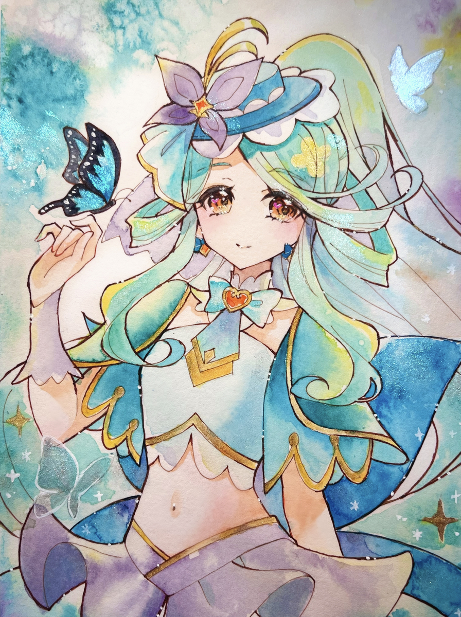 This is a pixiv picture whose title is キュアエクレール.