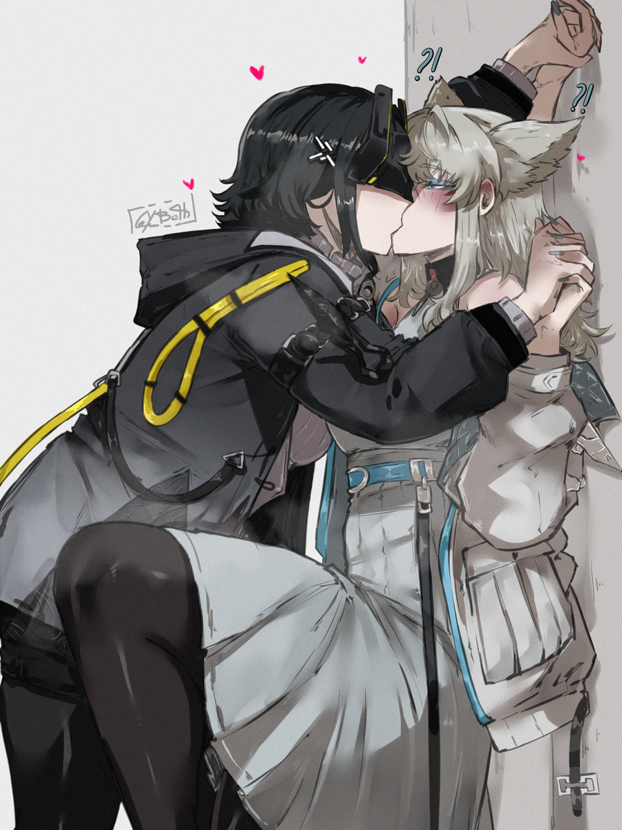 This is a pixiv picture whose title is Endmin x Perlica.