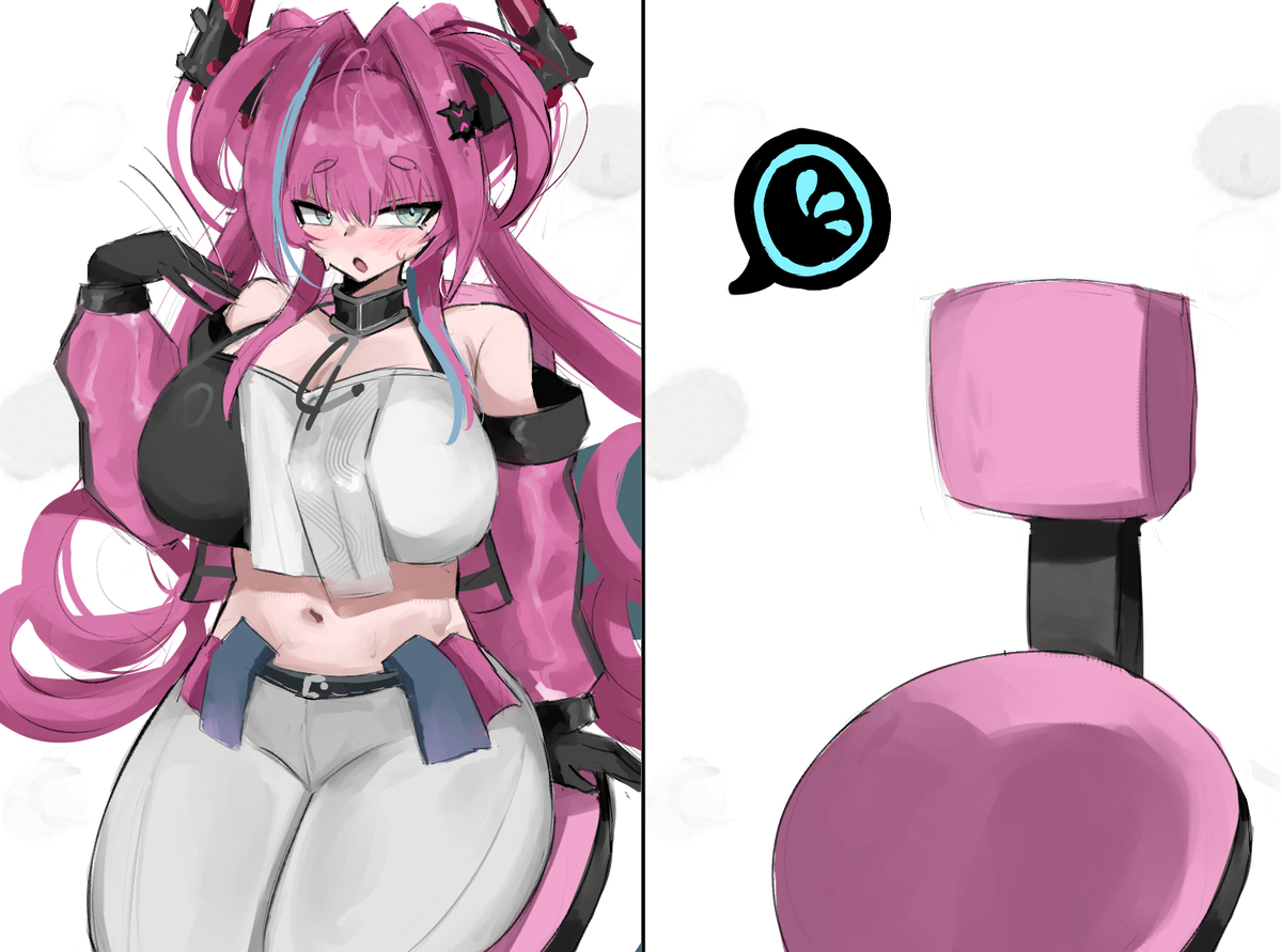 This is a pixiv picture whose title is sweaty yvonne.