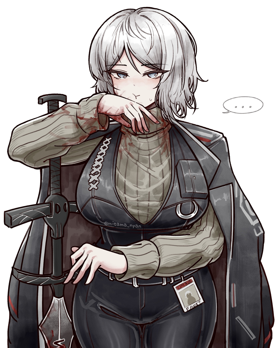 This is a pixiv picture whose title is ファウスト.