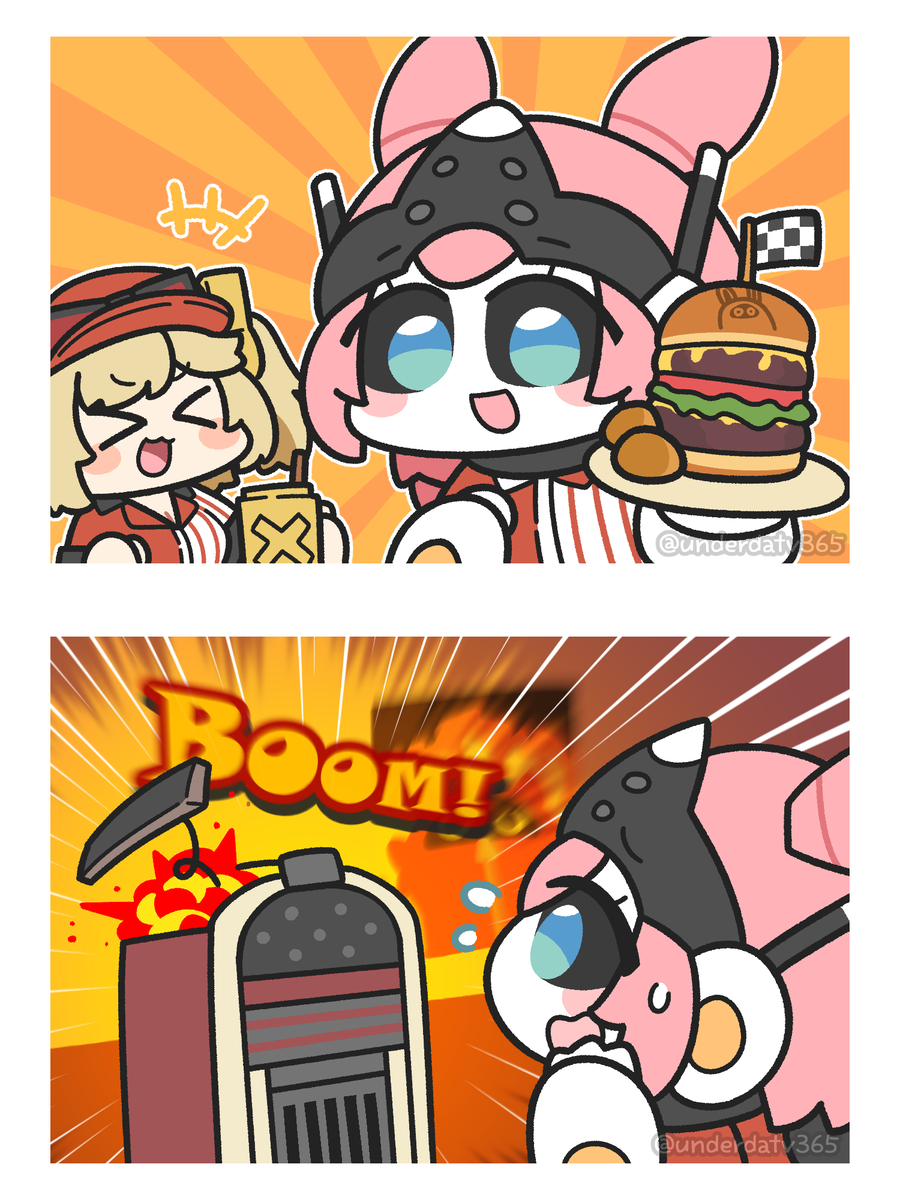 This is a pixiv picture whose title is 치즈토피아 이달의 직원: 깡통.