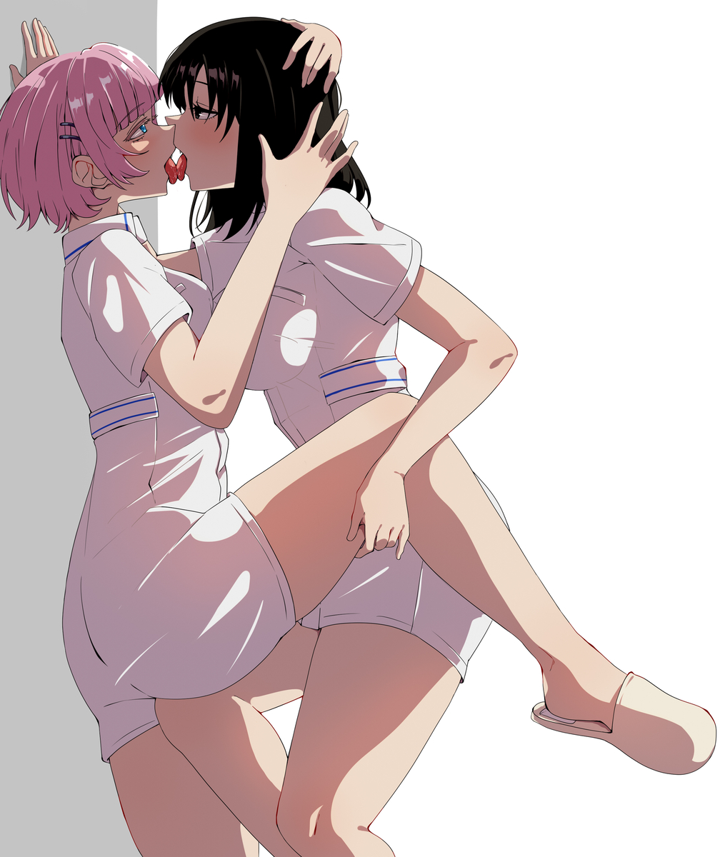 This is a pixiv picture whose title is よふかしのうた.