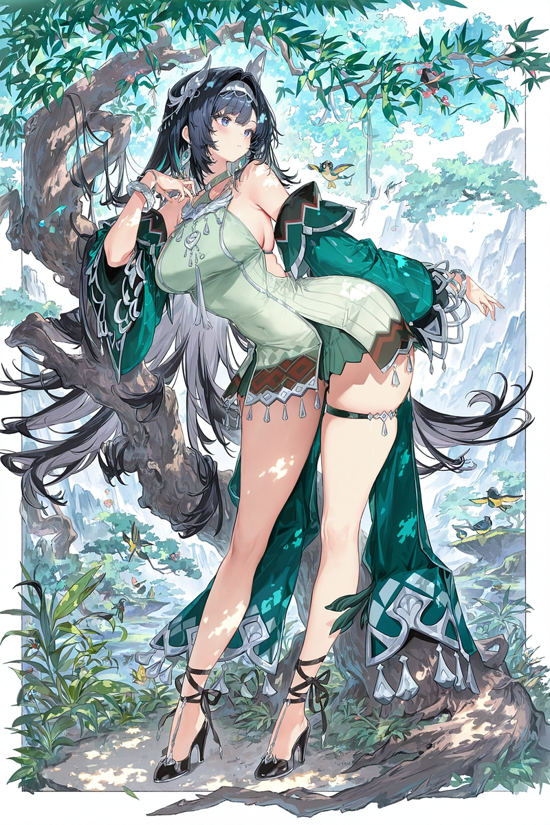 This is a pixiv picture whose title is 藍硯／Lan Yan 🕊️.