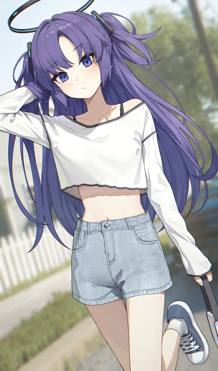 This is a pixiv picture whose title is ユウカ.