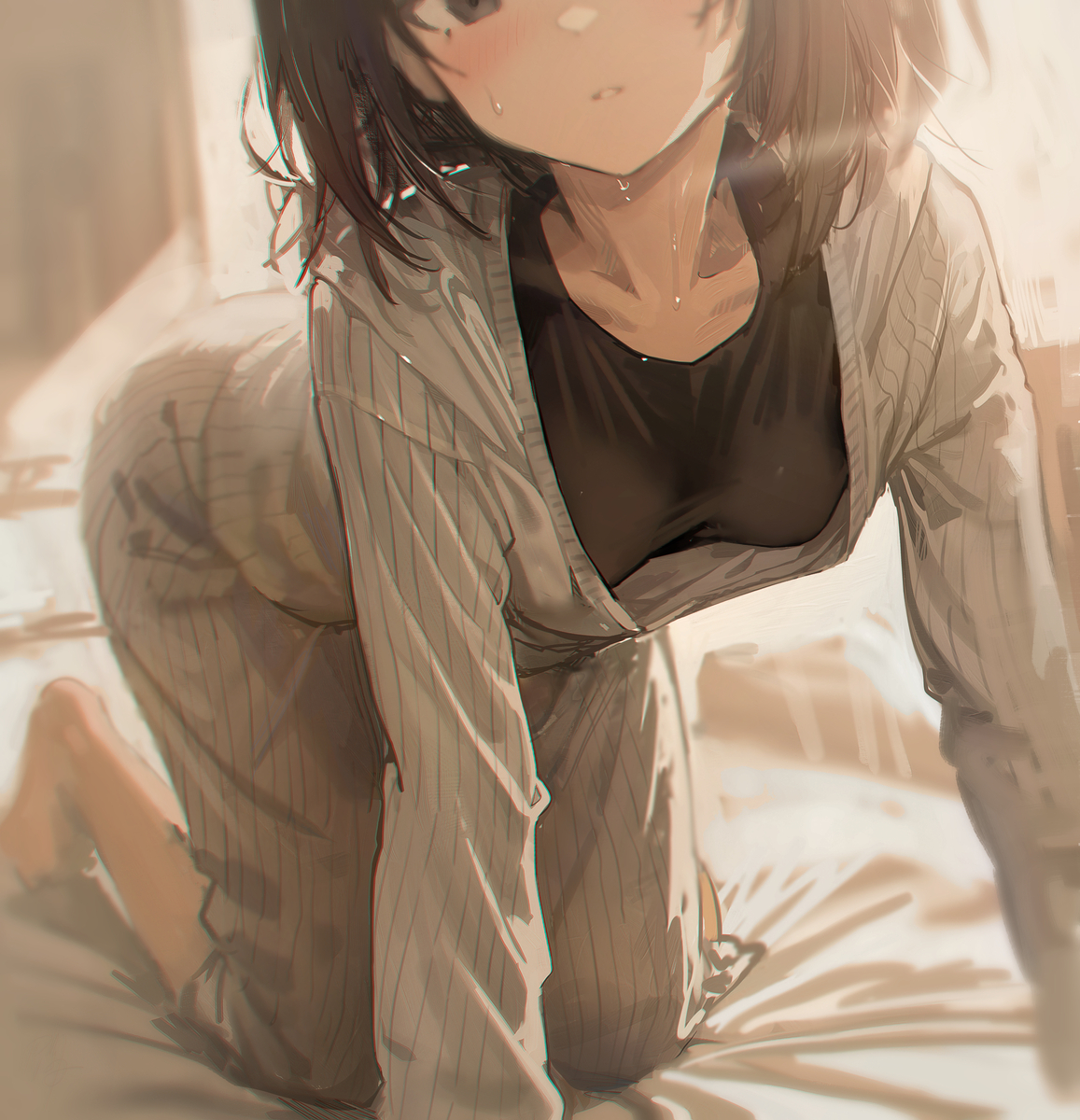 This is a pixiv picture whose title is 無題.