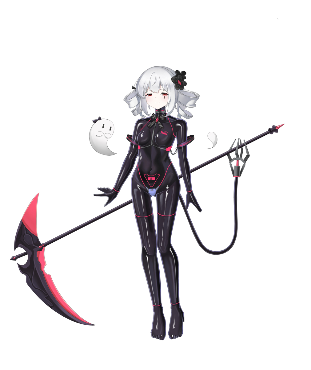 This is a pixiv picture whose title is 小死神.