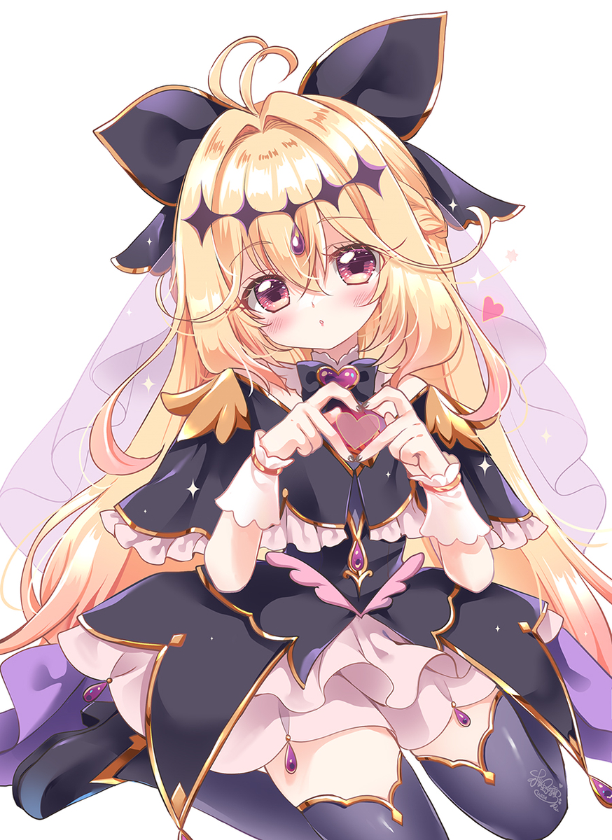 This is a pixiv picture whose title is 森亜るるか / キュアアルカナ・シャドウ.