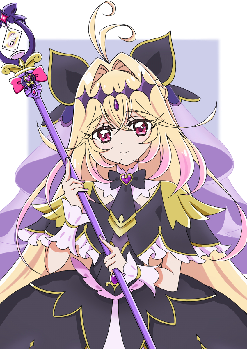 This is a pixiv picture whose title is キュアアルカナ・シャドウ.