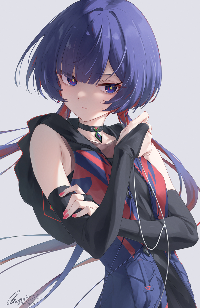 This is a pixiv picture whose title is 理芽.