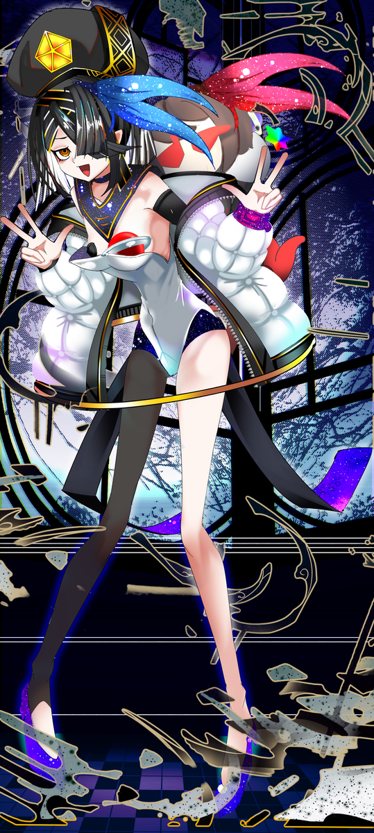 This is a pixiv picture whose title is スペースバニー徐福ちゃん.