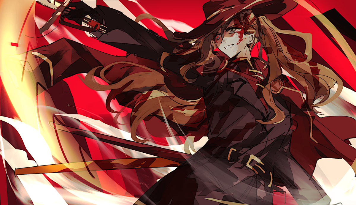 This is a pixiv picture whose title is 战争英雄.